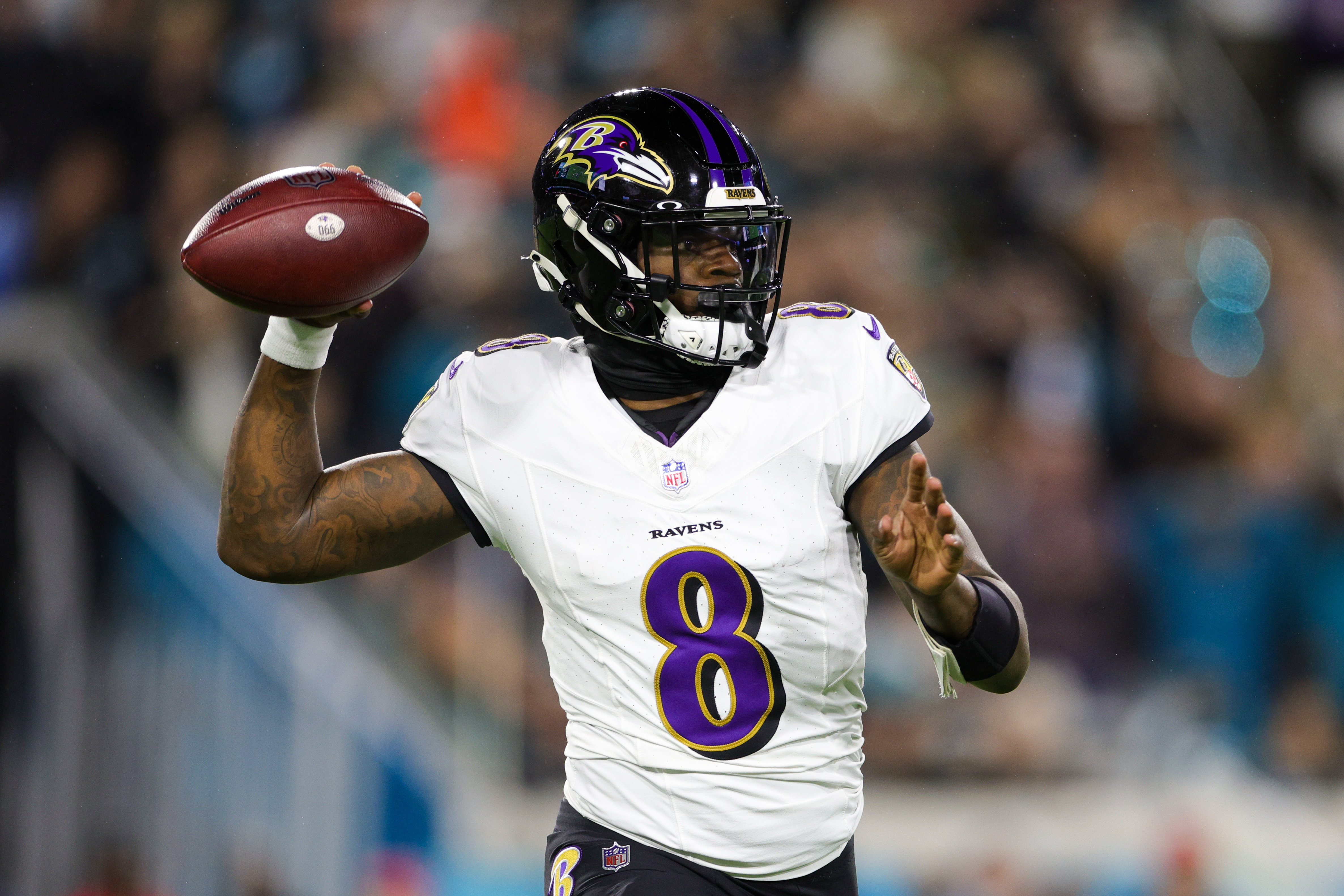 Ravens quarterback Lamar Jackson